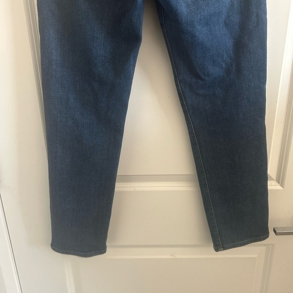 Goldsign Semi-Fit High Rise Slim Straight Leg Jeans Blue Womens Size 30 Capsule - Picture 9 of 13